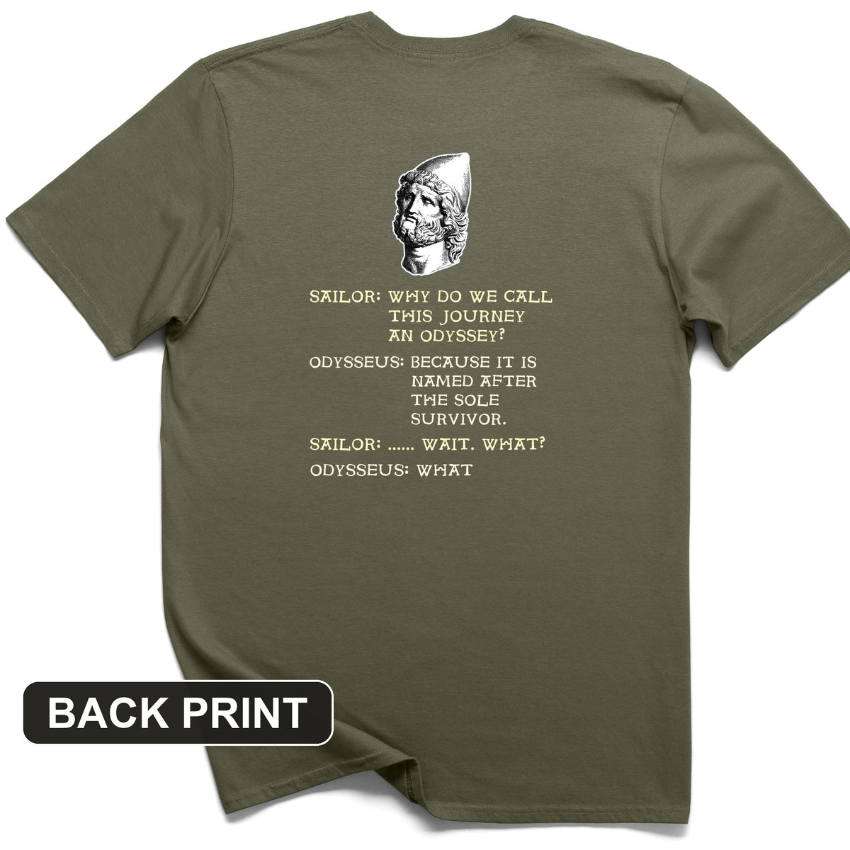 Odyssey Back Print T-Shirt