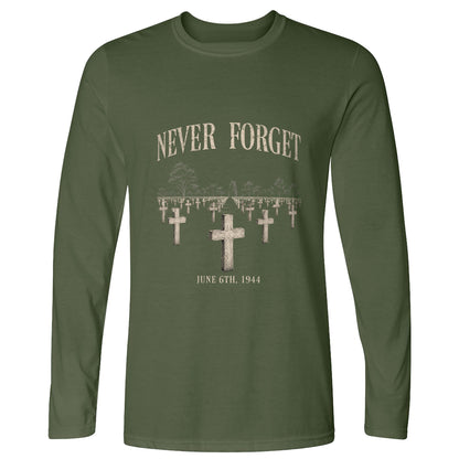 Omaha Cemetery Long Sleeve T-Shirt