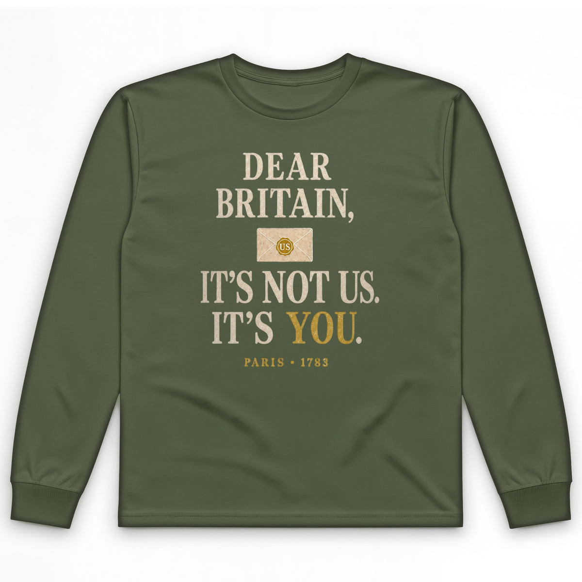 Paris 1783 Long Sleeve T-Shirt