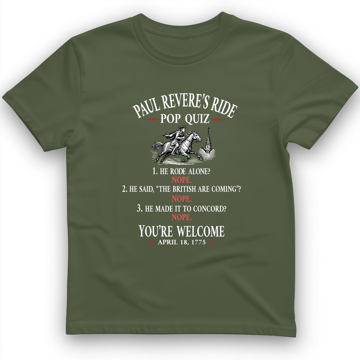 Paul Revere Quiz T-Shirt