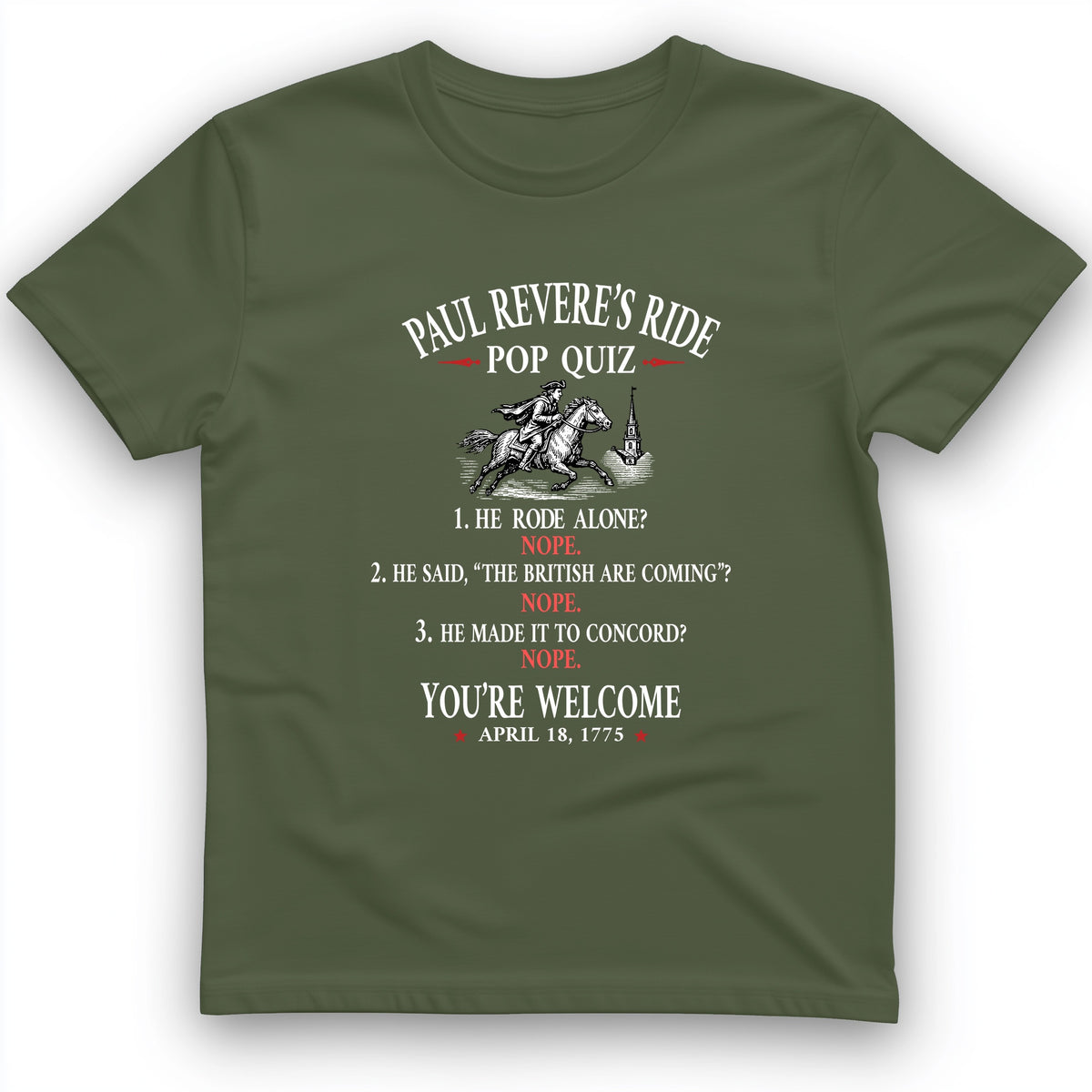 Paul Revere Quiz T-Shirt