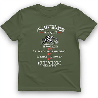 Paul Revere Quiz T-Shirt