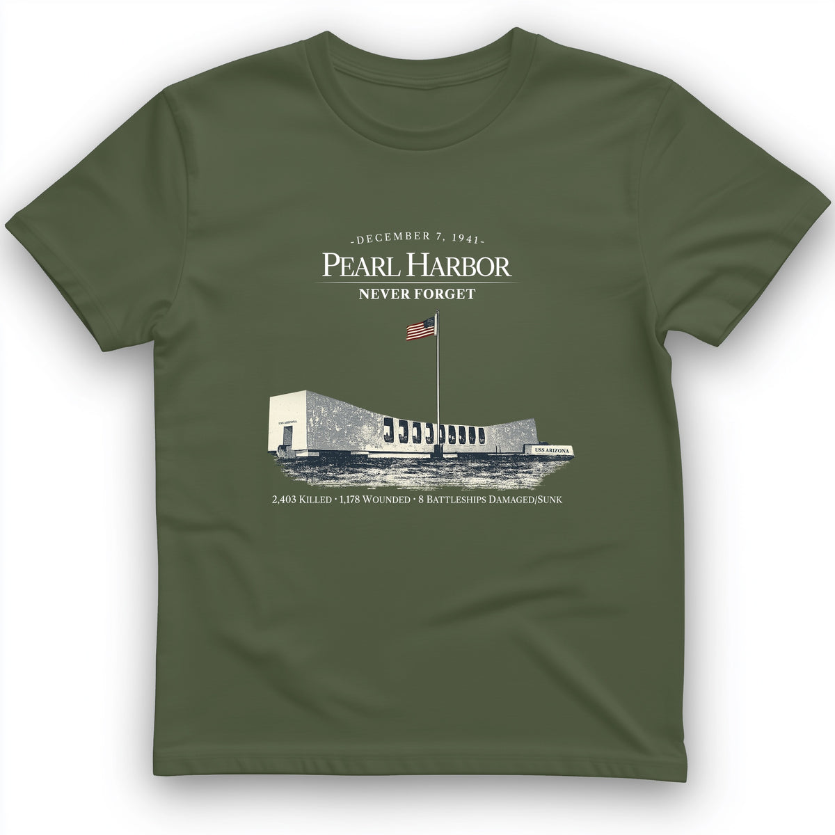 Pearl Harbor - Never Forget T-Shirt