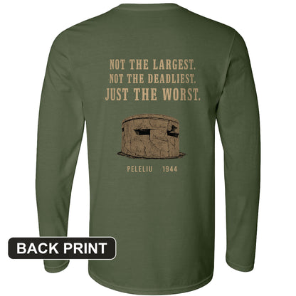 Peleliu Back Print Long Sleeve T-Shirt
