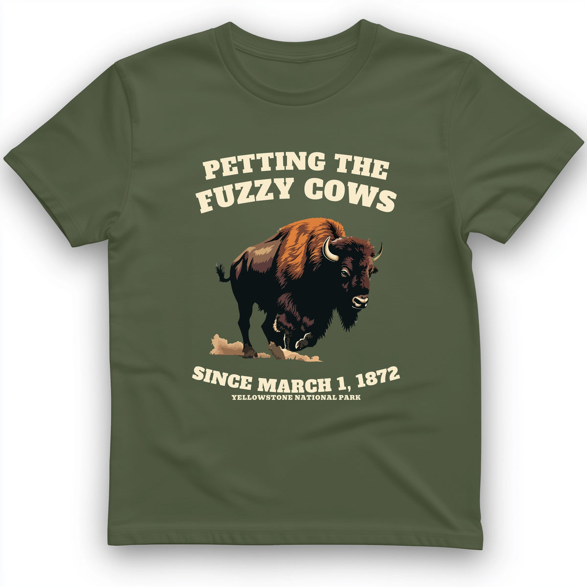 Petting The Fuzzy Cows T-Shirt
