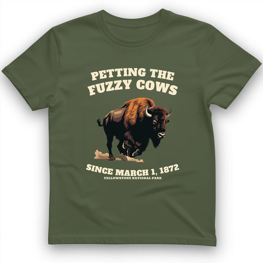 Petting The Fuzzy Cows T-Shirt