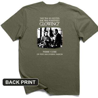 Pierre Curie Back Print T-Shirt