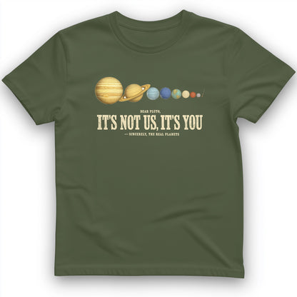 Pluto — It's Not Us, It's You T-Shirt