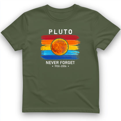 Pluto Never Forget T-Shirt