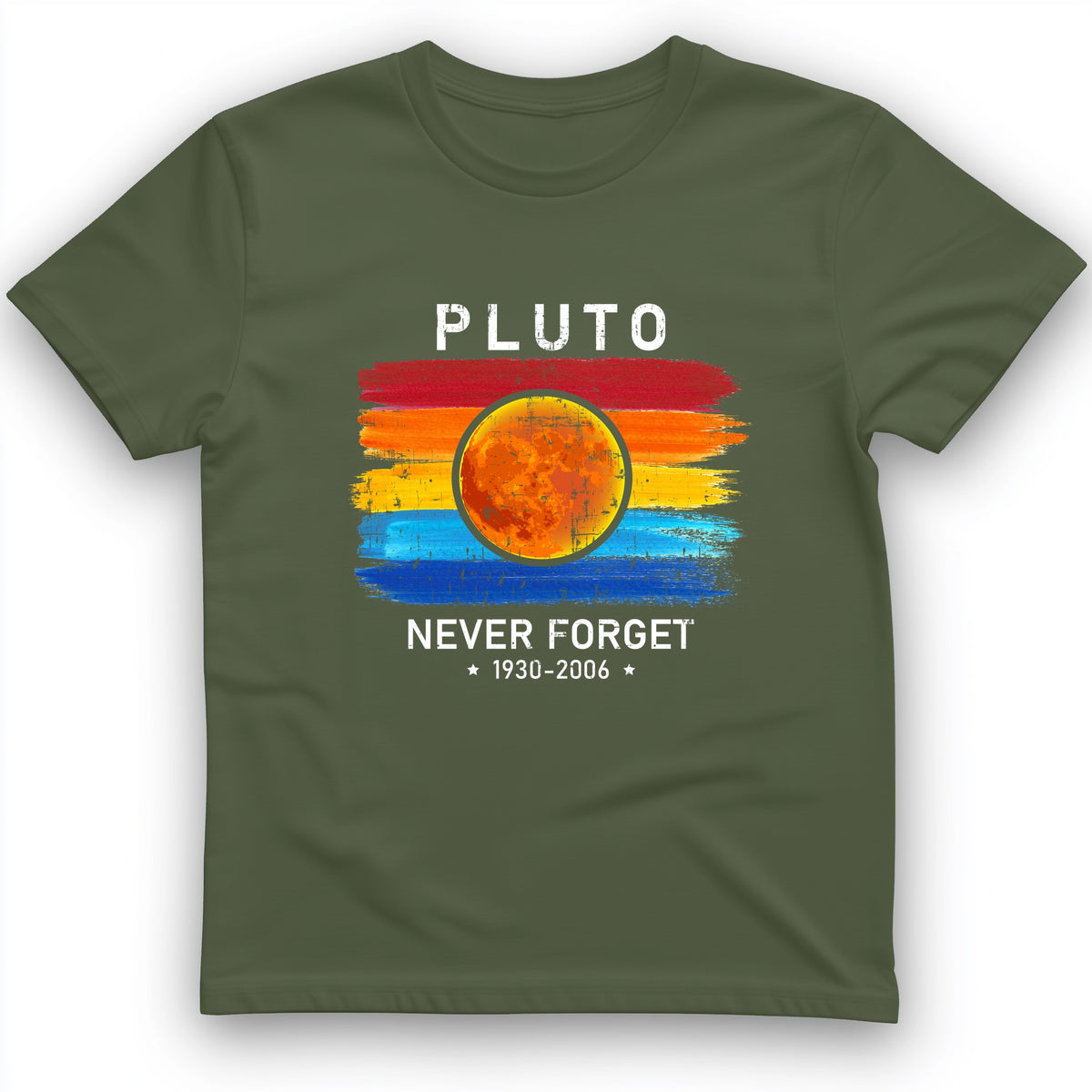 Pluto Never Forget T-Shirt