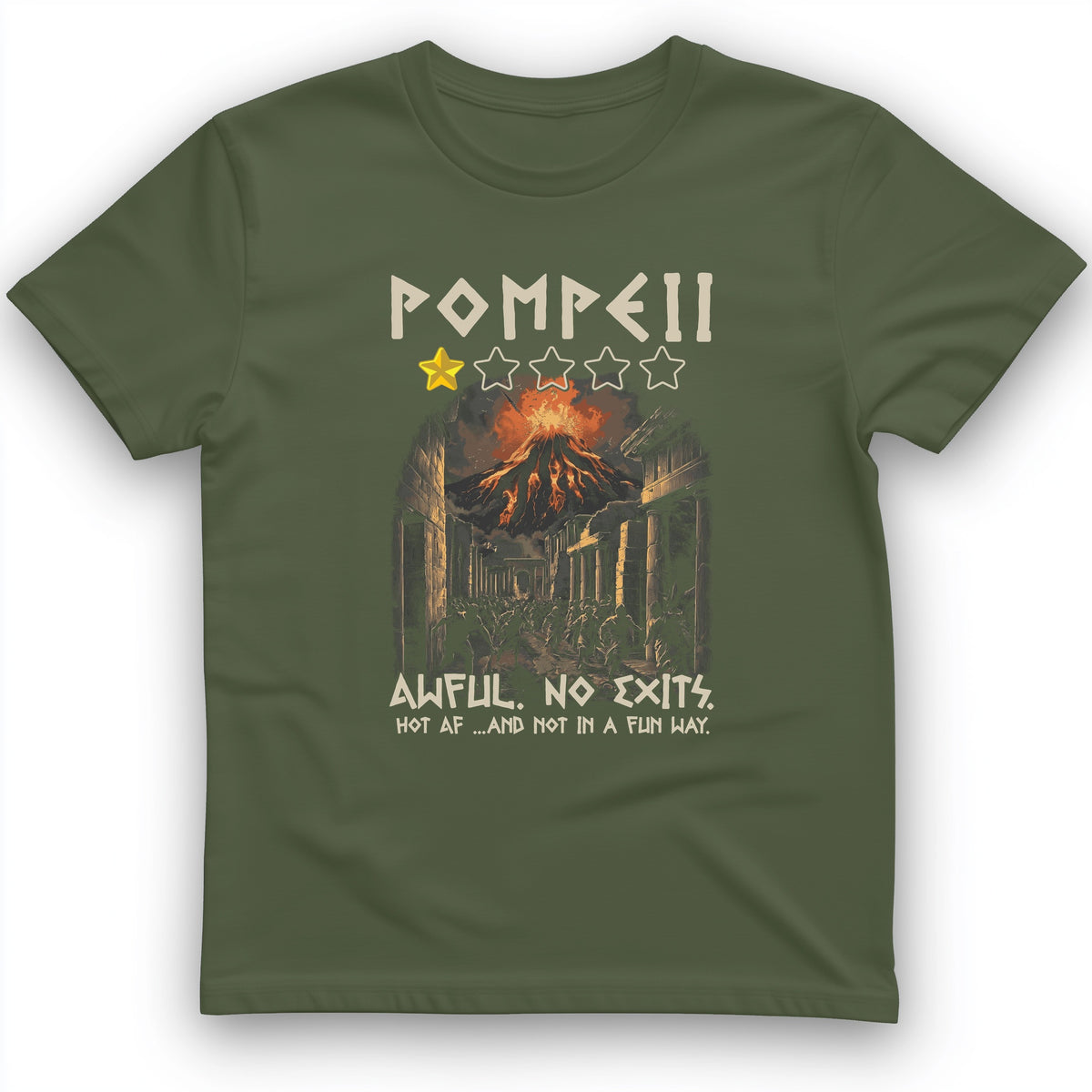 Pompeii 1 Star T-Shirt