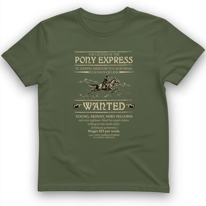 Pony Express Poster T-Shirt