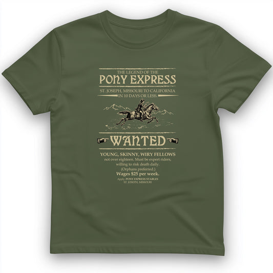 Pony Express Poster T-Shirt