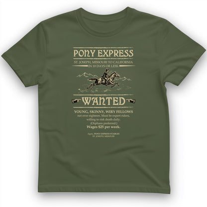 Pony Express Poster T-Shirt