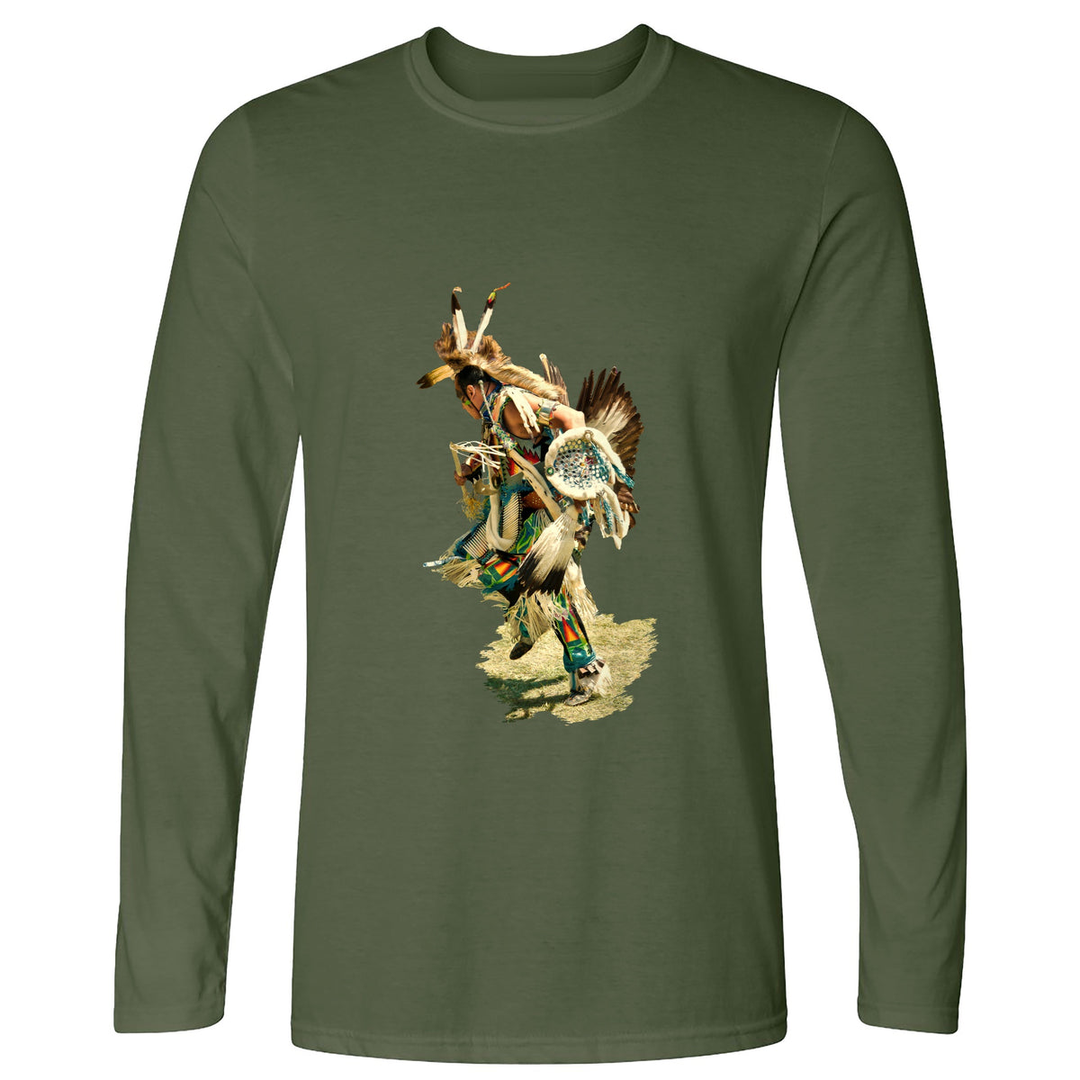 Powwow Dancer Long Sleeve T-Shirt