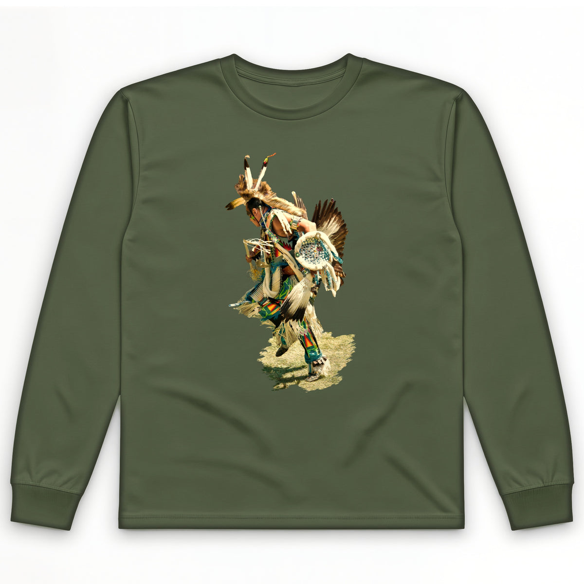 Powwow Dancer Long Sleeve T-Shirt