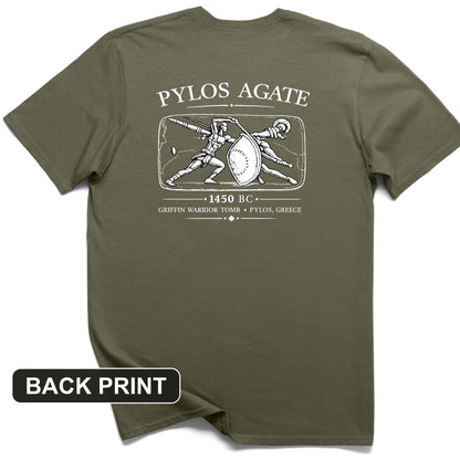 Pylos Agate Back Print T-Shirt