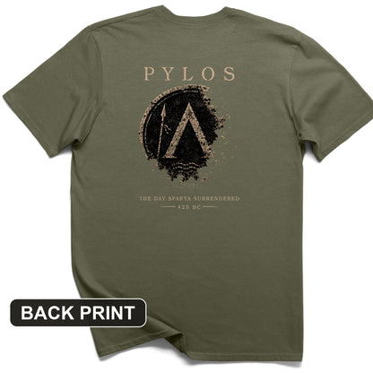 Pylos Back Print T-Shirt