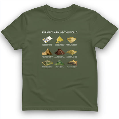 Pyramids of The World T-Shirt