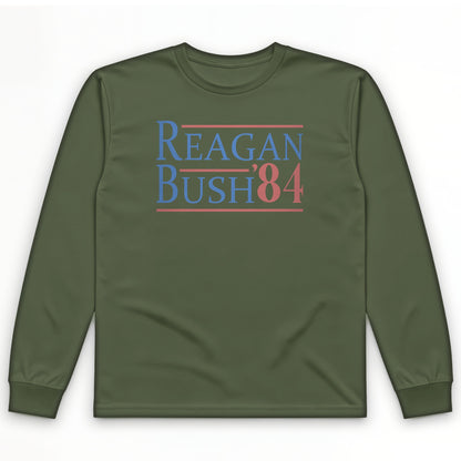 Reagan Bush Long Sleeve T-Shirt