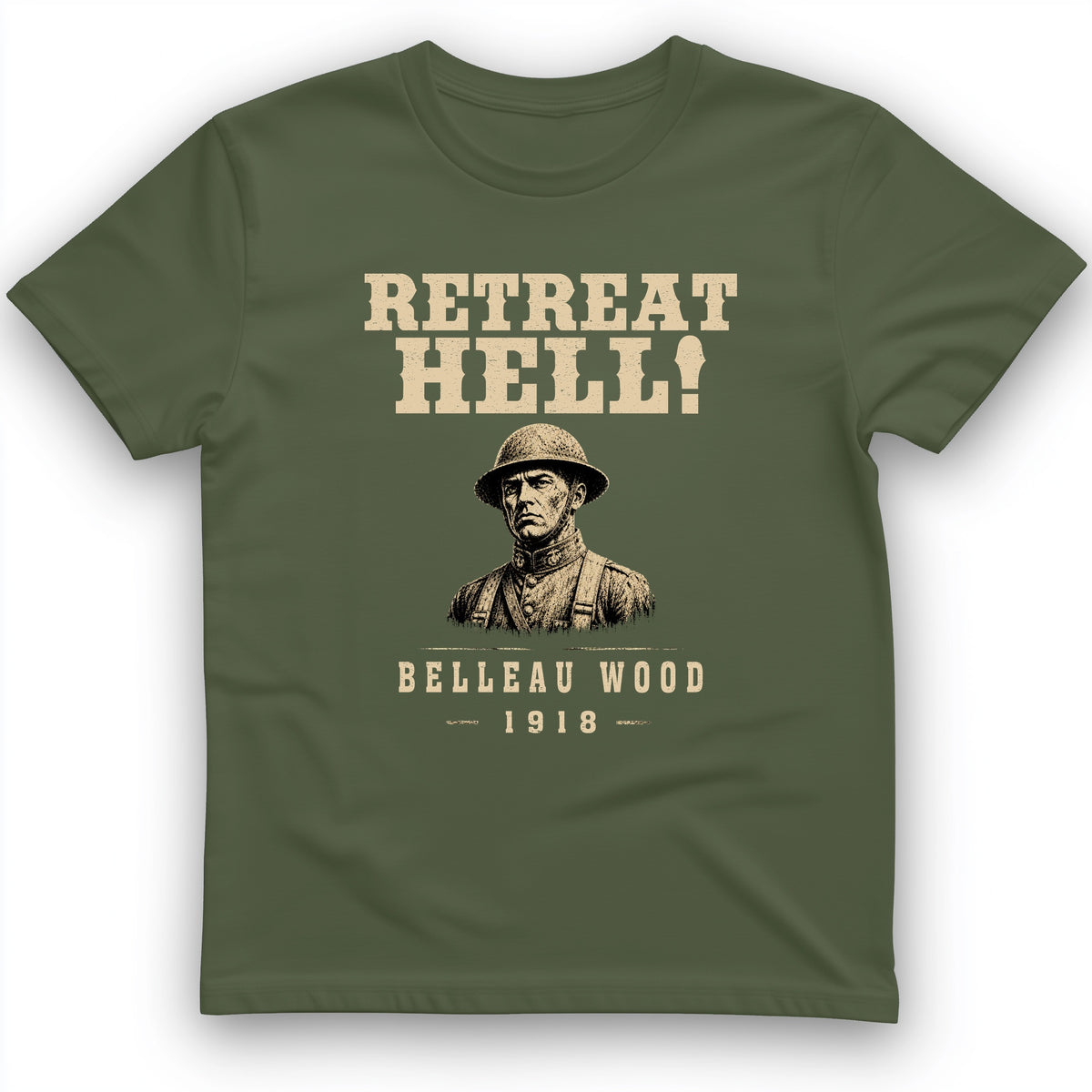 Retreat Hell Bust T-Shirt
