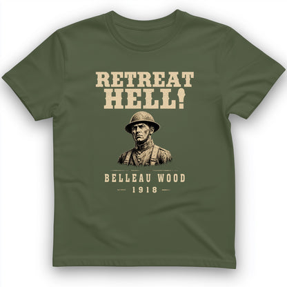 Retreat Hell Bust T-Shirt