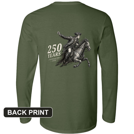 Revere 250 Back Print Long Sleeve T-Shirt