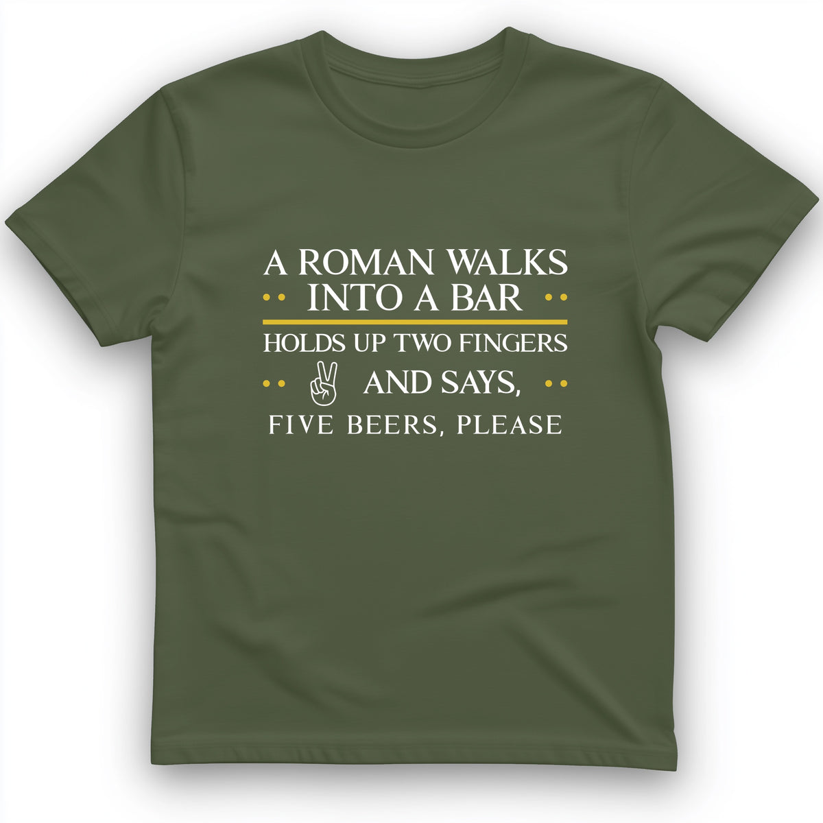 Roman Walks Into a Bar T-Shirt