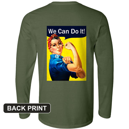 Rosie Back Print Long Sleeve T-Shirt