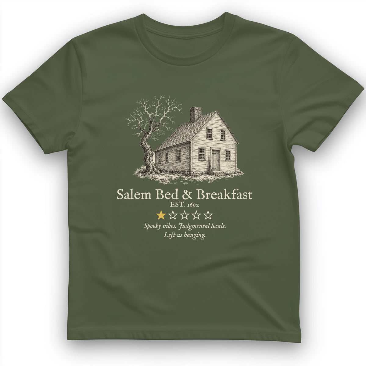 Salem Bed And Breakfast 1692 T-Shirt