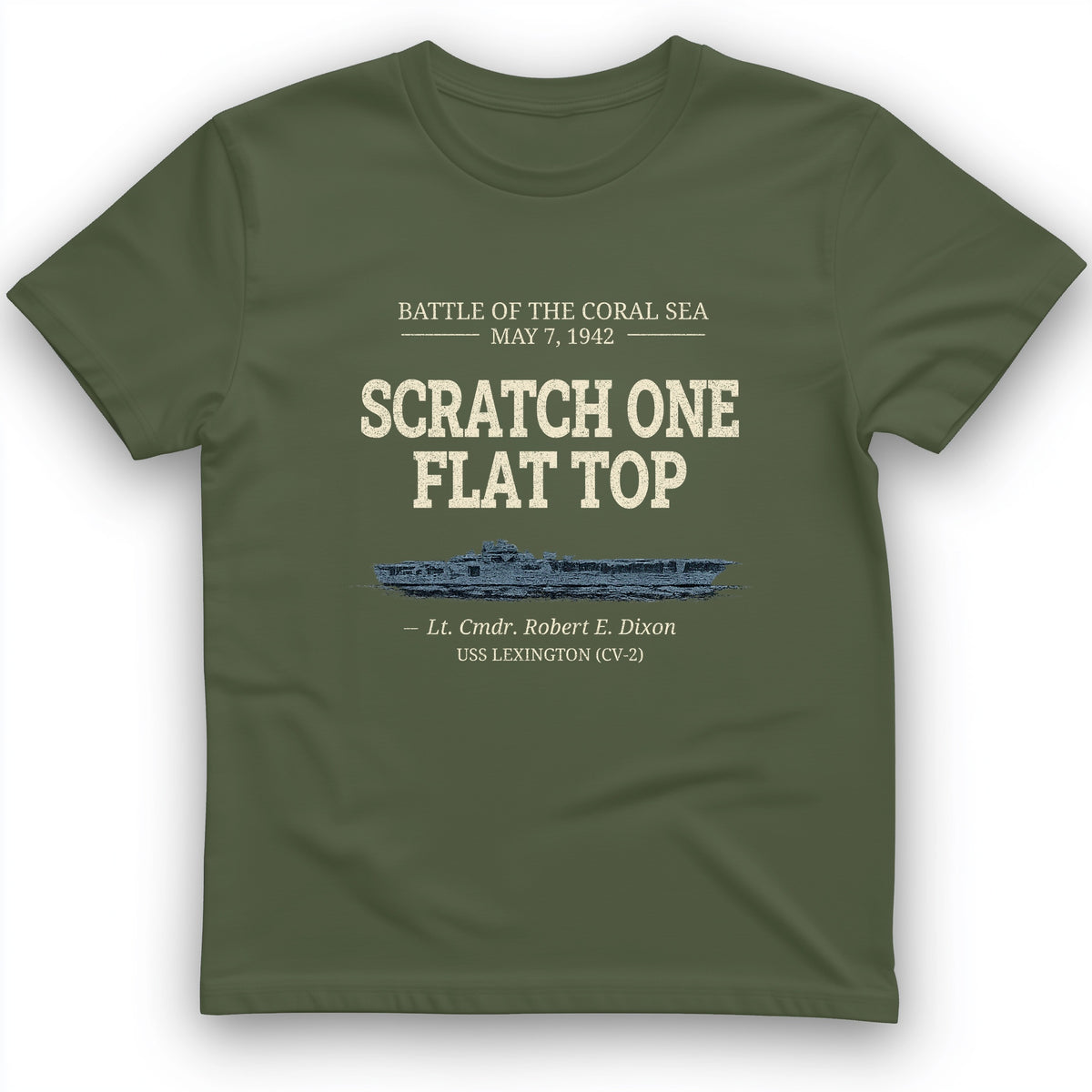 Scratch One Flat Top T-Shirt