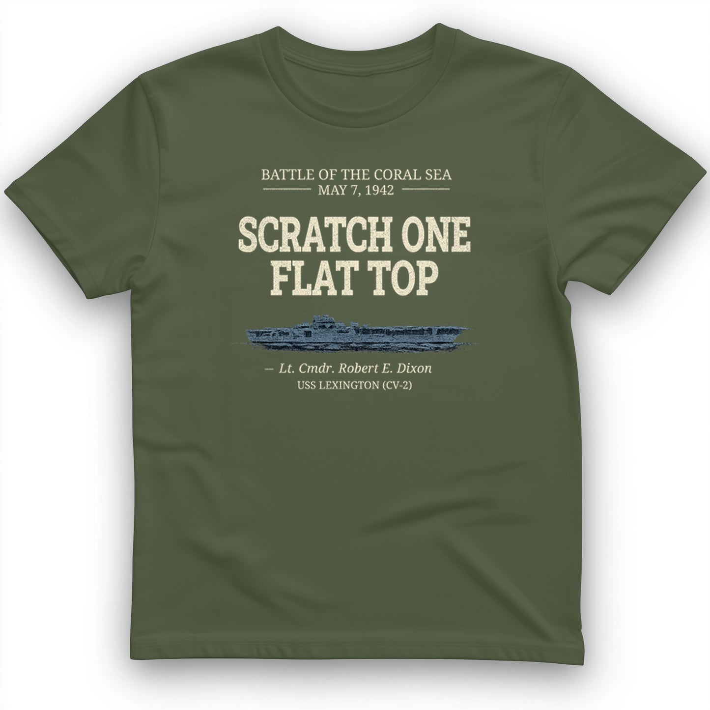 Scratch One Flat Top T-Shirt