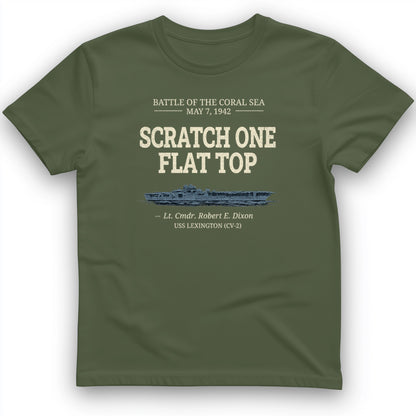 Scratch One Flat Top T-Shirt