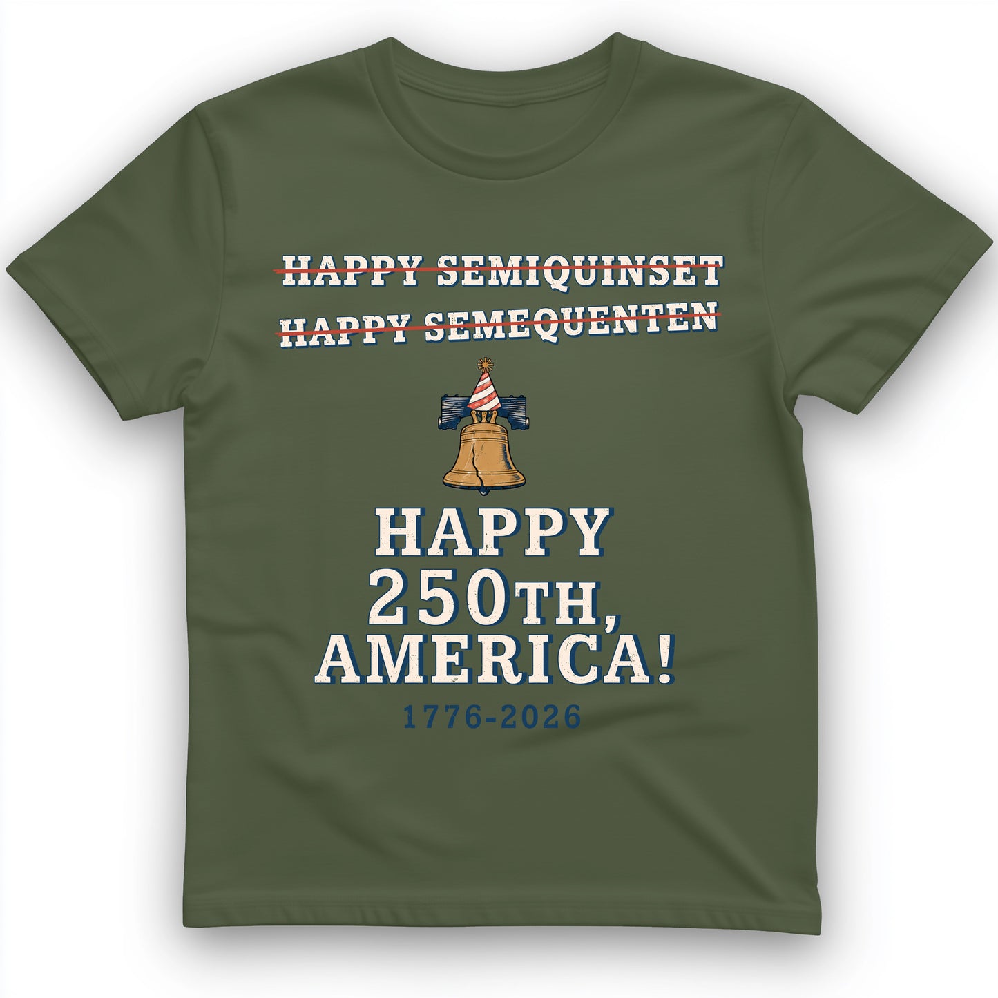 Semiquincentennial Spelling T-Shirt
