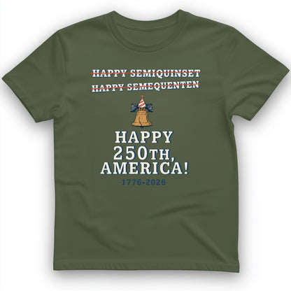 Semiquincentennial Spelling T-Shirt