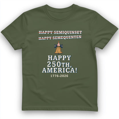 Semiquincentennial Spelling T-Shirt