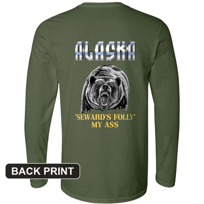 Seward's Folly Back Print Long Sleeve T-Shirt