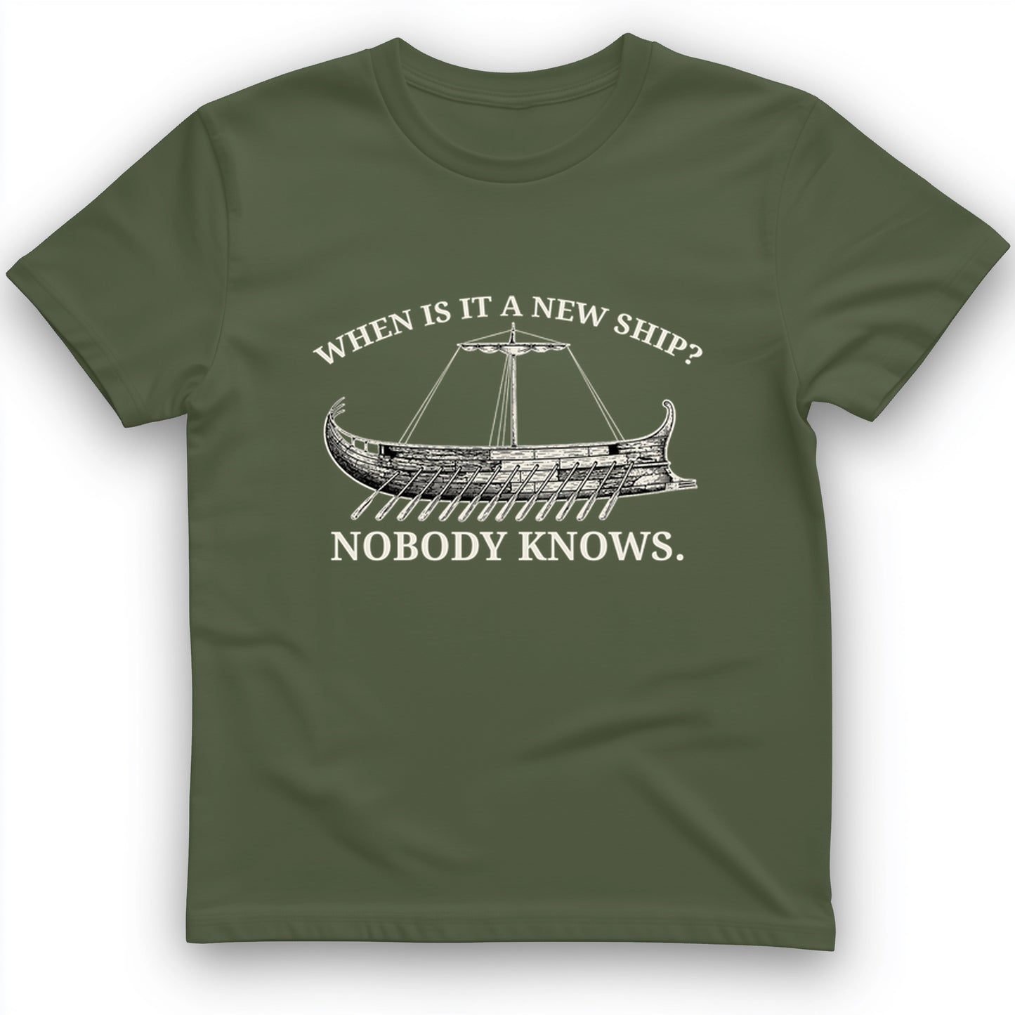 Ship of Theseus T-Shirt