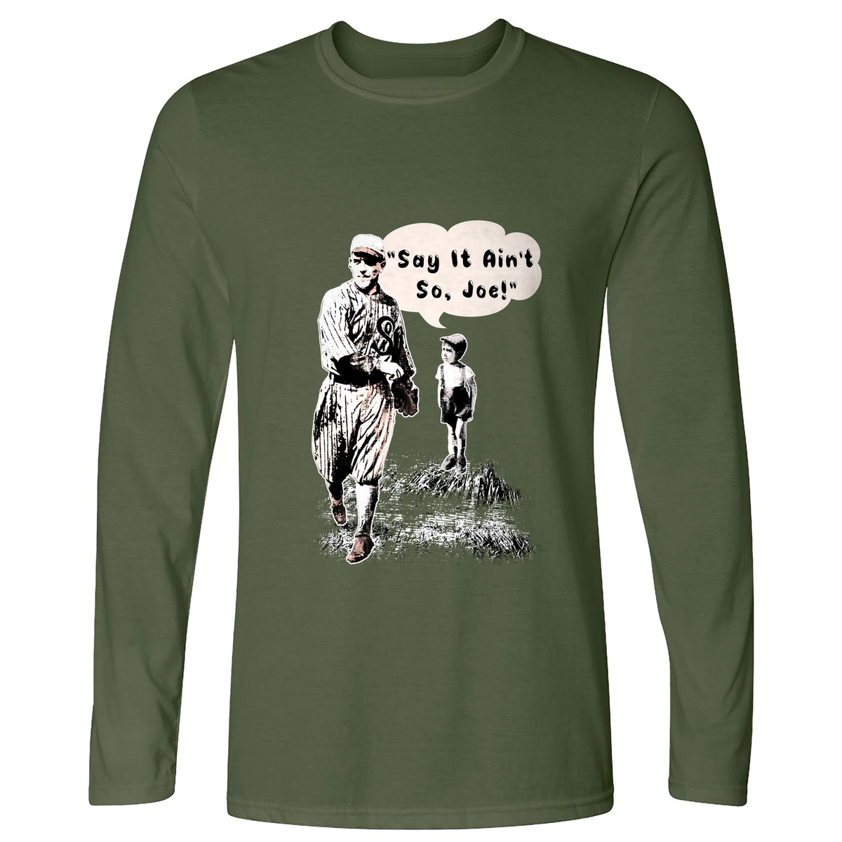 Shoeless Joe Jackson Long Sleeve T-Shirt