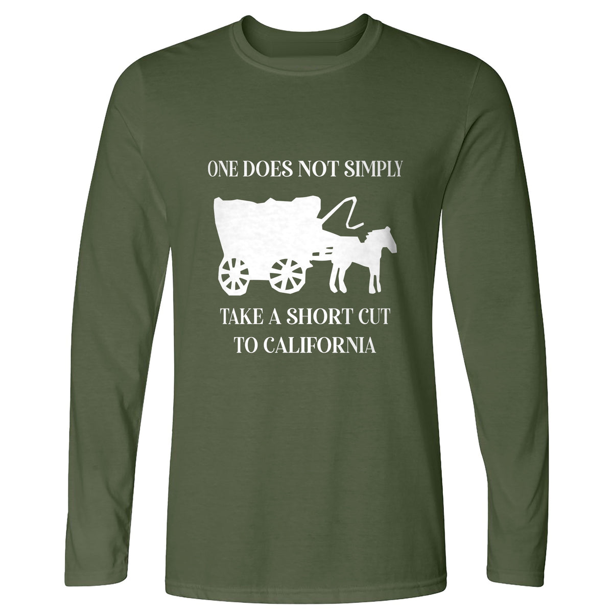 Shortcut to California Long Sleeve T-Shirt