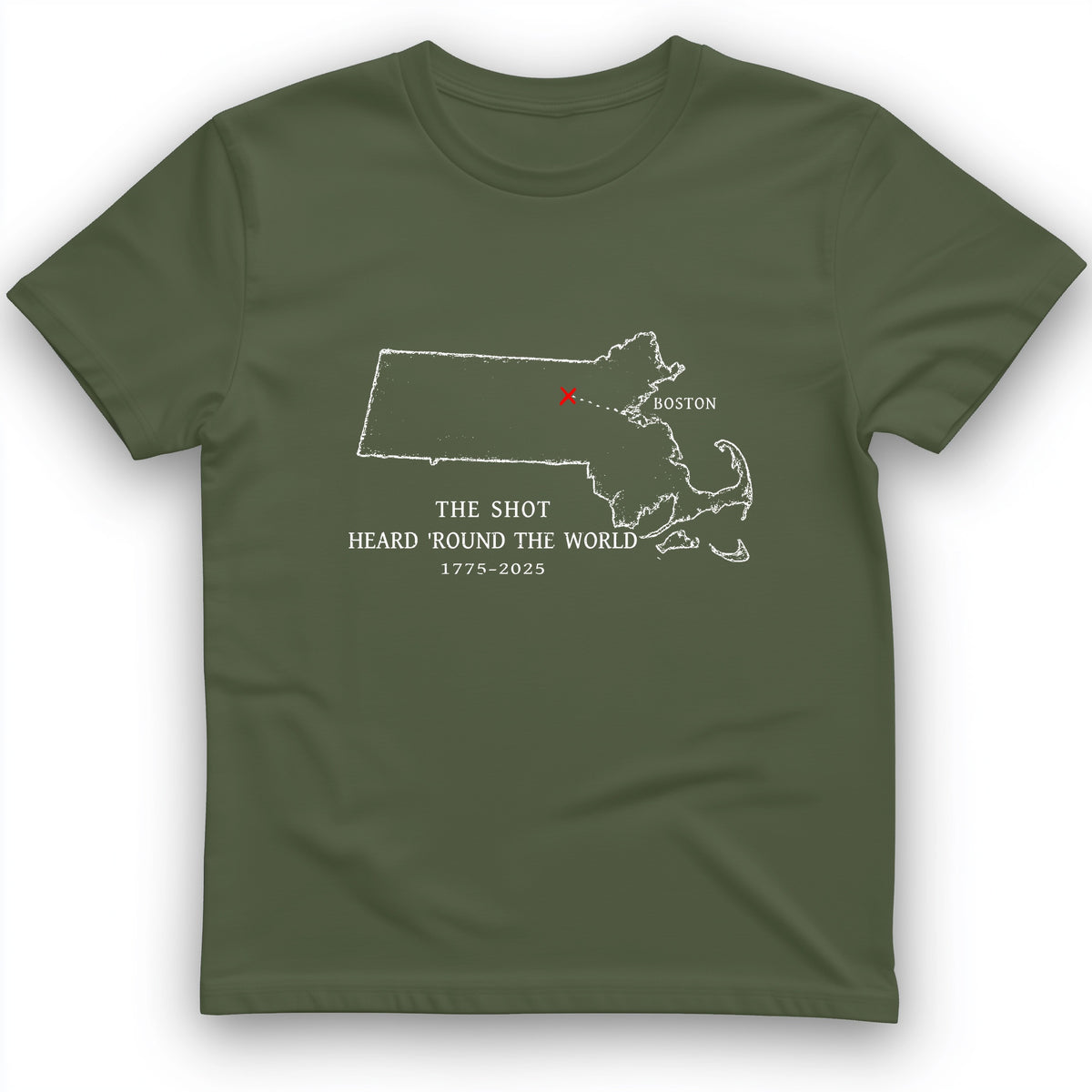 Shot Heard Round The World T-Shirt