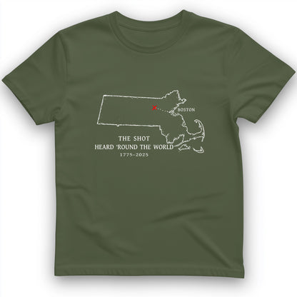 Shot Heard Round The World T-Shirt