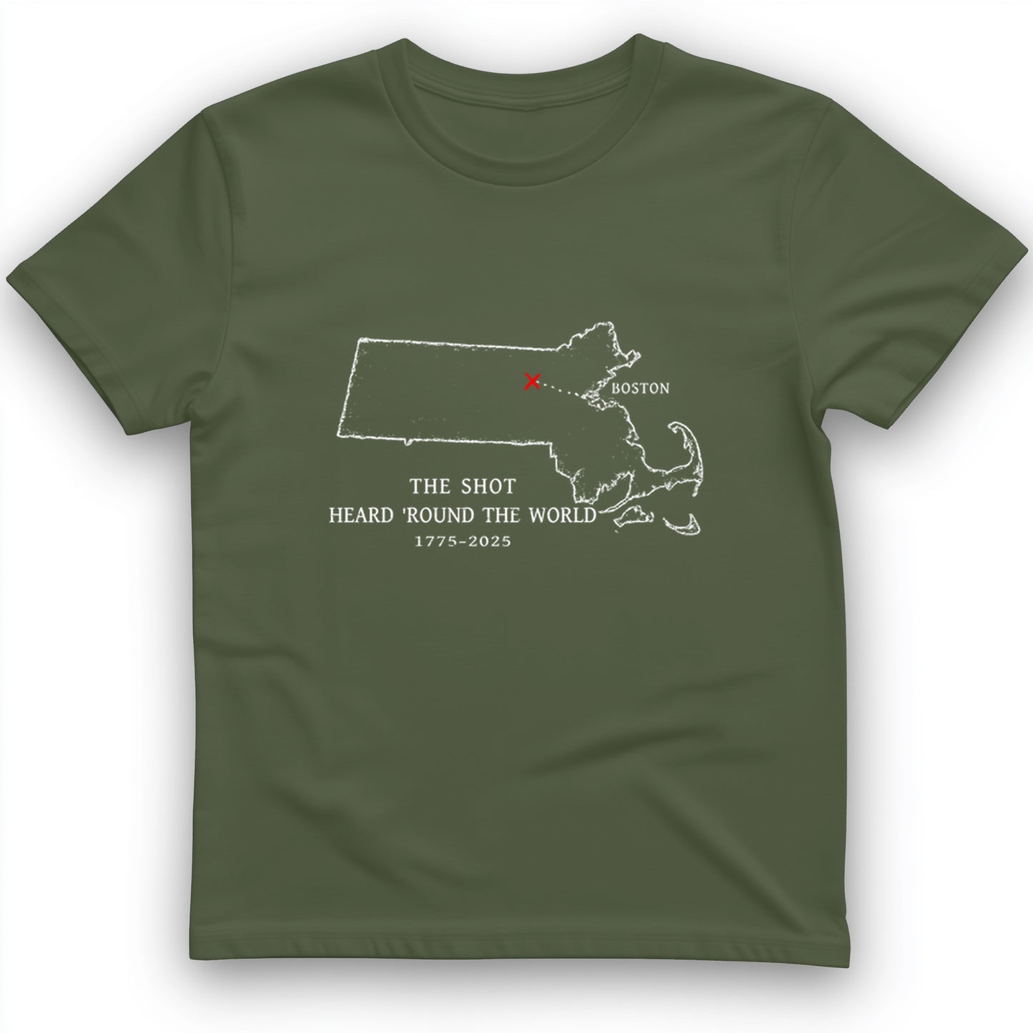Shot Heard Round The World T-Shirt