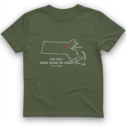 Shot Heard Round The World T-Shirt