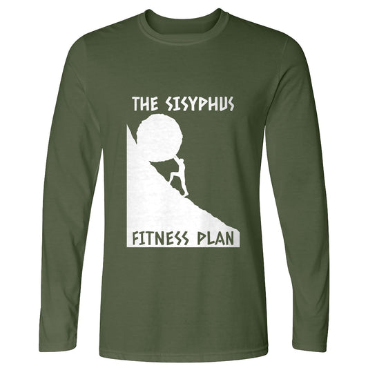 Sisyphus Fitness Plan Long Sleeve T-Shirt
