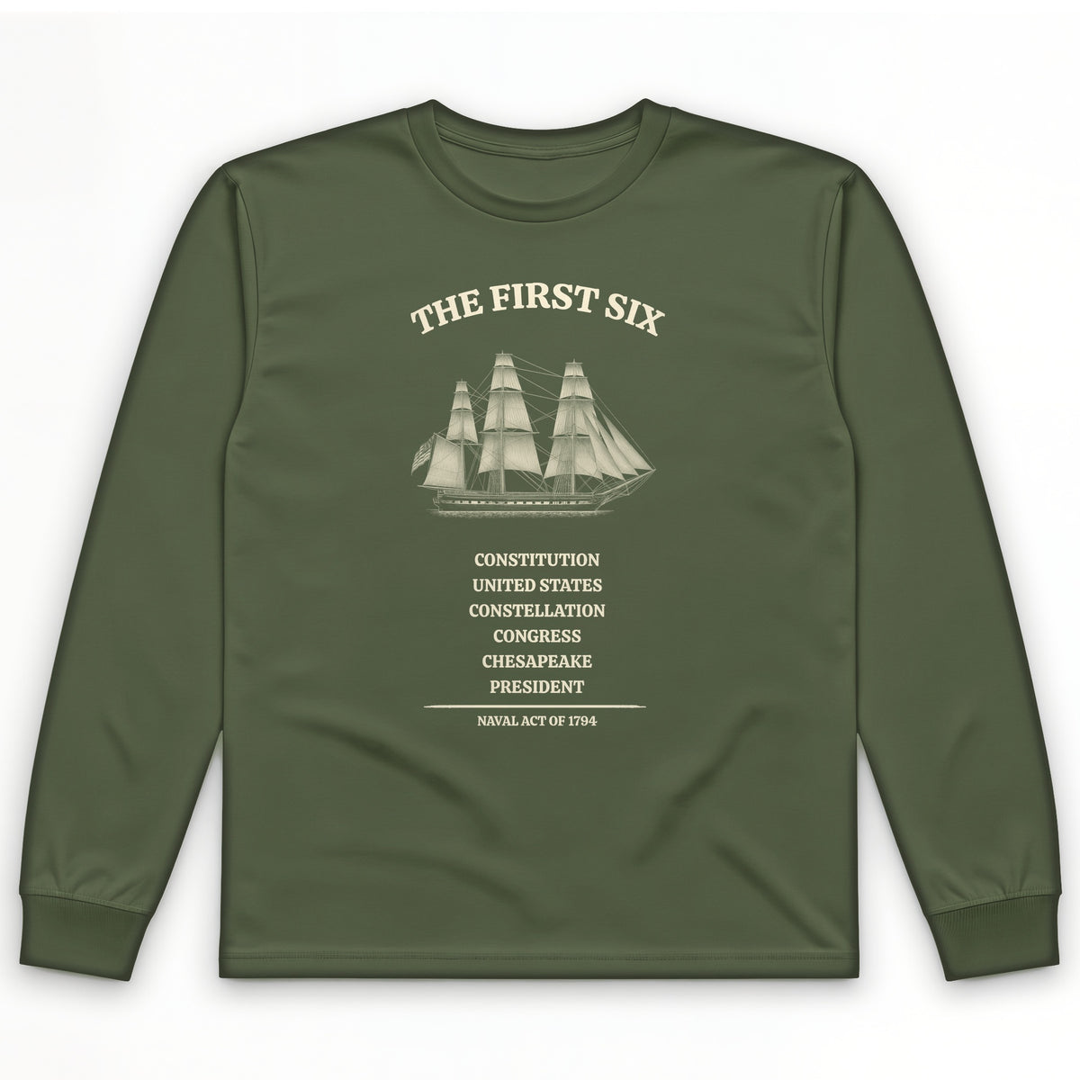 Six Frigates Long Sleeve T-Shirt