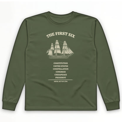 Six Frigates Long Sleeve T-Shirt