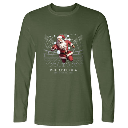 Snowballs at Santa Long Sleeve T-Shirt