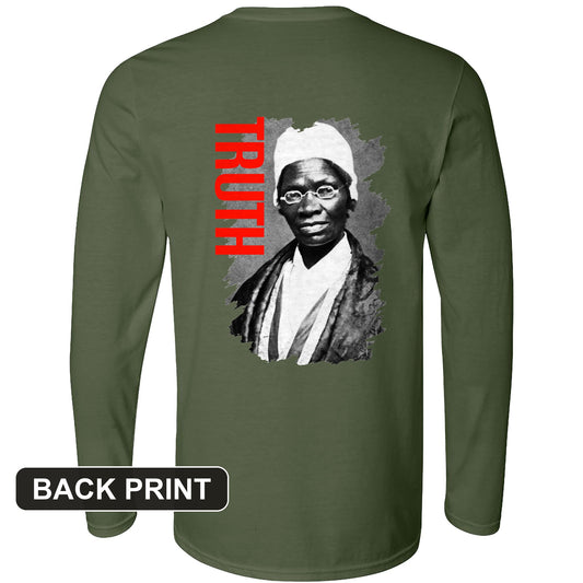 Sojourner Truth Back Print Long Sleeve T-Shirt