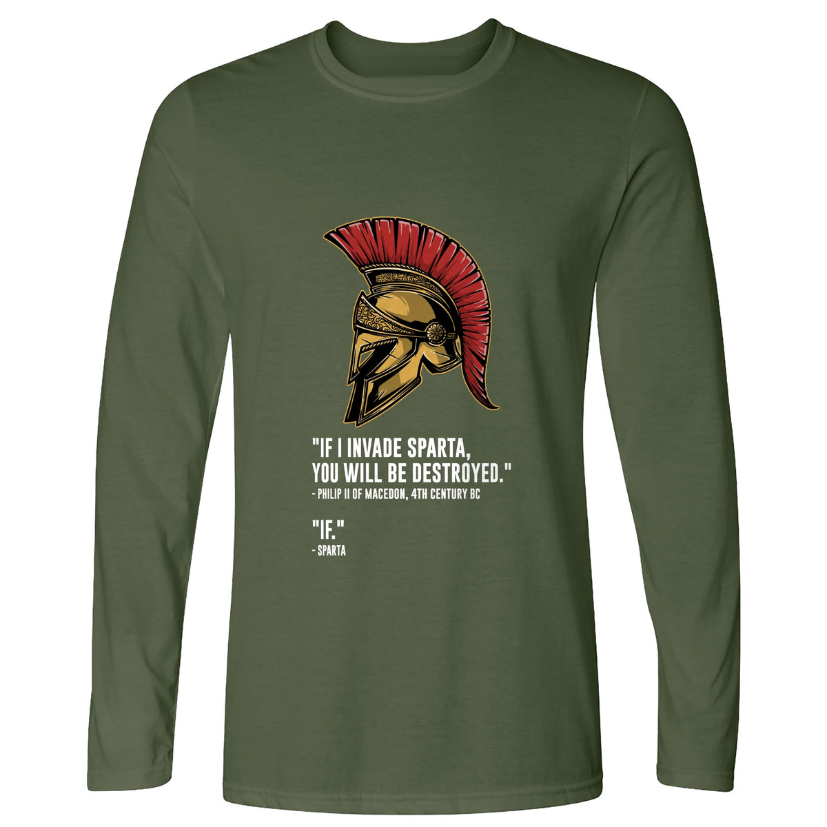 Sparta - If Long Sleeve T-Shirt